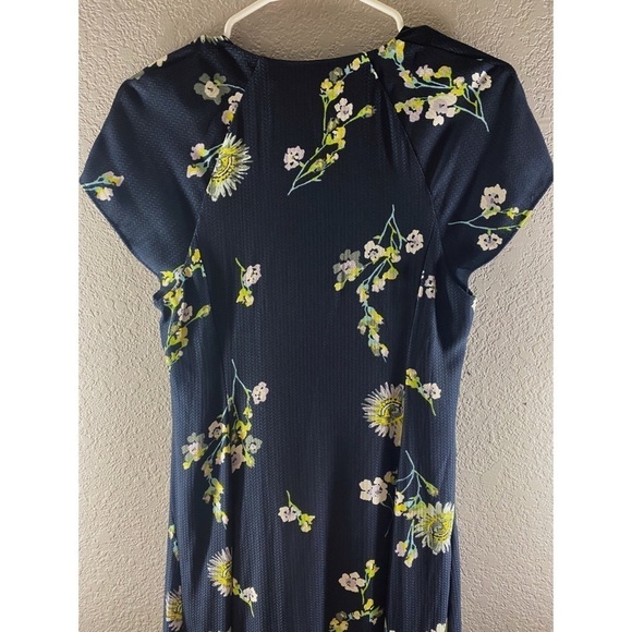 Free People Lost In You Floral Navy Midi Dress - Picture 14 of 15